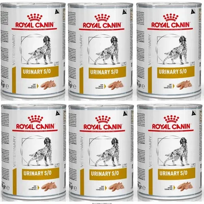 ZESTAW ROYAL CANIN Urinary S/O 6 x 410g