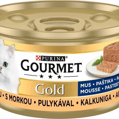 ZESTAW Purina Gourmet Gold mus z indykiem 85g x 6