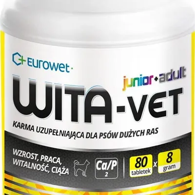 WITA-VET JUNIOR+ADULT 8g 80tab