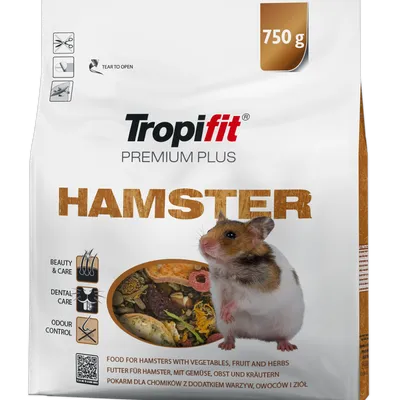 TROPIFIT Premium Plus HAMSTER 750g - dla chomika