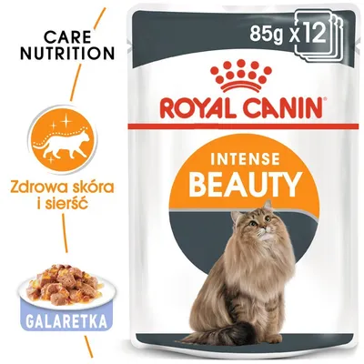 ROYAL CANIN Intense Beauty w galaretce Feline 12x85 g saszetka