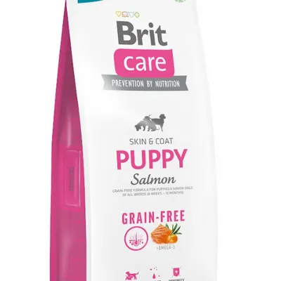 BRIT CARE Dog Grain-free Puppy Salmon 12kg