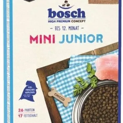 Bosch Junior Mini drób (nowa receptura) 15kg