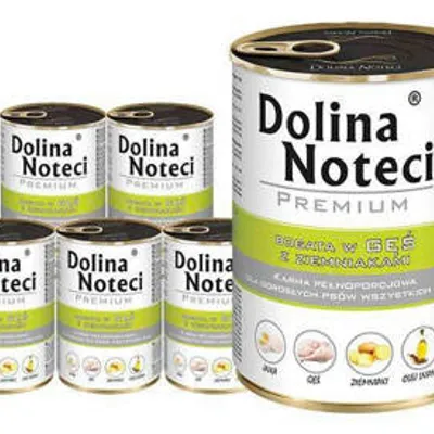 ZESTAW Dolina Noteci Premium Gęś z ziemniakami 24 x 400g