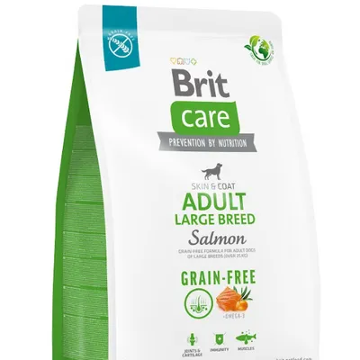 BRIT CARE Dog Grain-free Adult Large Breed Salmon 3kg