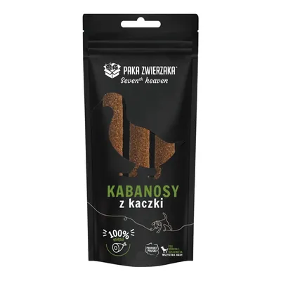 PAKA ZWIERZAKA- Kabanosy z kaczki 3 szt (80g)