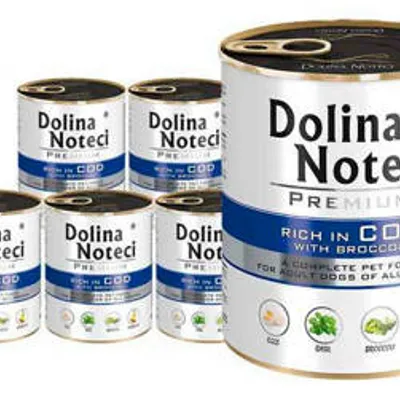 ZESTAW Dolina Noteci Premium Dorsz z brokułami 6 x 800g