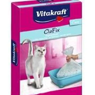 Vitakraft CLOFIX torby higieniczne do kuwety 15szt