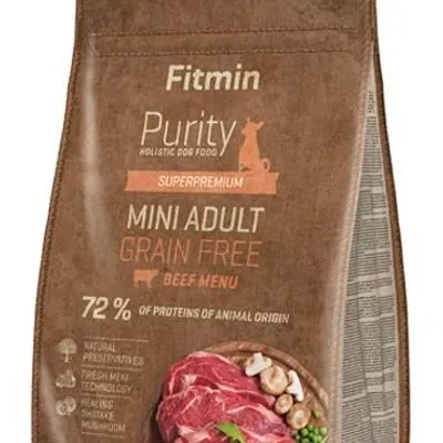 Fitmin purity gf adult mini beef 800g