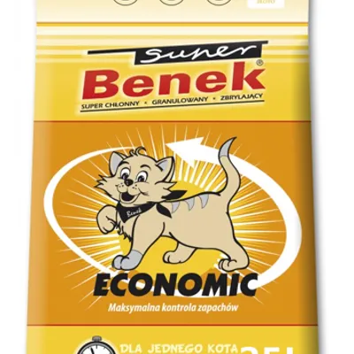 SUPER BENEK Żwirek Economic 25l