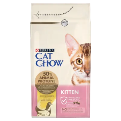 PURINA Cat Chow Kitten Karma bogata w kurczaka 1,5kg