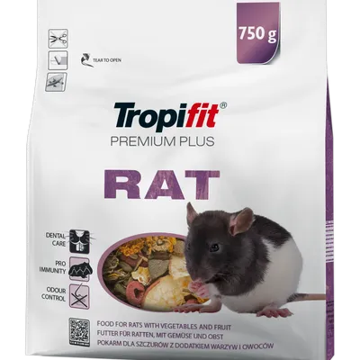 TROPIFIT Premium Plus RAT 750g - dla szczurów