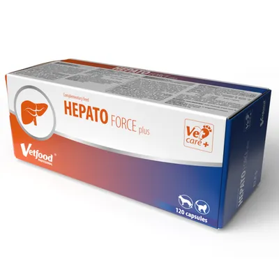 VETFOOD Hepatoforce Plus 120kaps.