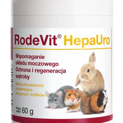 DOLFOS Dolvit  Rodevit HepaUro 60g- dla gryzoni i królików