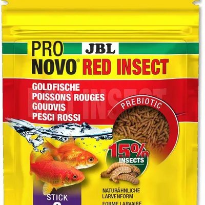 JBL ProNovo Red Insect Stick S 20ml - dla karasi złocistych