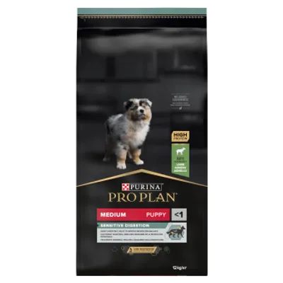 PRO PLAN Sensitive Digestion Puppy Karma dla szczeniąt bogata w jagnięcinę 12kg