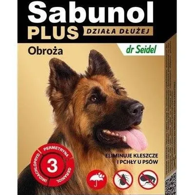 Sabunol Plus obroża dla psa 75 cm