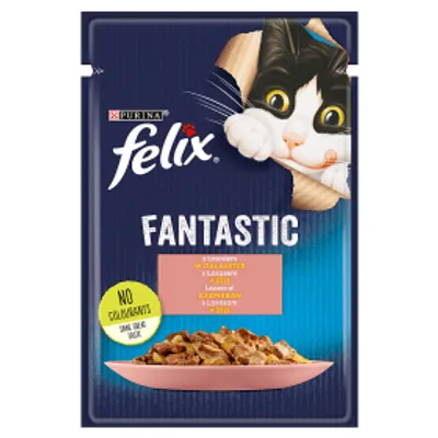 FELIX Łosoś w galaretce - saszetka 85g