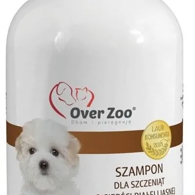 OVER ZOO Szampon dla szczeniąt o jasnej/białej sierści 250ml