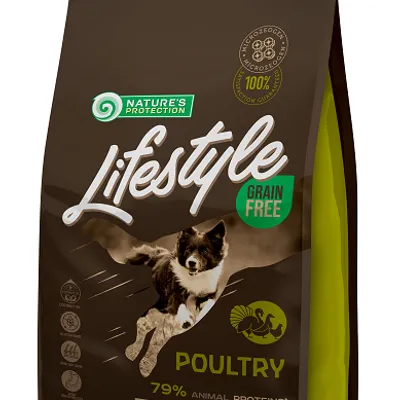 NATURES PROTECTION Lifestyle Poultry Adult All Breeds 1,5kg