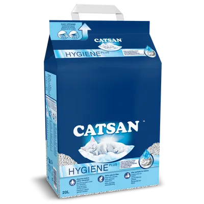 CATSAN Hygiene Plus 20l - naturalny żwirek dla kota