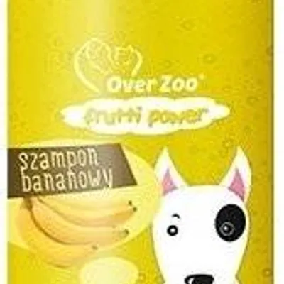 OVER ZOO Szampon Frutti Power Bananowy Hipoalergiczny 200ml