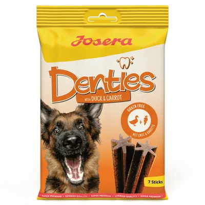 JOSERA Denties z kaczką i marchewką 180g