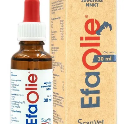 EFA Olie 30ml Naturalny preparat wspomagający leczenie chorób skóry