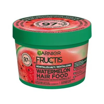 GARNIER FRUCTIS HAIR FOOD WATERMELON REWITALIZUJĄCA MASKA DO WŁOSÓW CIENKICH 400ML