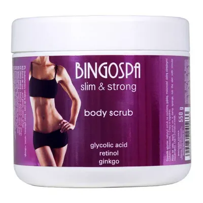 BINGOSPA SCRUB DO CIAŁA Z KWASEM GLIKOLOWYM 550G