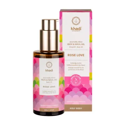 KHADI SKIN & SOUL ODŻYWCZY OLEJEK ROSE LOVE 100ML