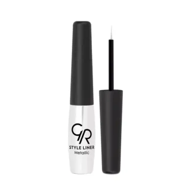 GOLDEN ROSE STYLE LINER METALICZNY EYELINER W PŁYNIE 07 6,5ML