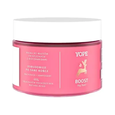 YOPE BOUNCE MY HAIR BOOST REGENERUJĄCA MASKA Z BIOCERAMIDAMI 250ML