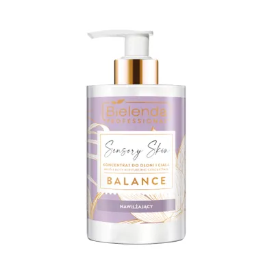 BIELENDA PROFESSIONAL SENSORY SKIN NAWILŻAJĄCY KONCENTRAT DO DŁONI I CIAŁA BALANCE 300ML