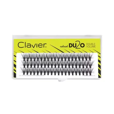 CLAVIER DU2O DOUBLE VOLUME KĘPKI SZTUCZNYCH RZĘS 14MM