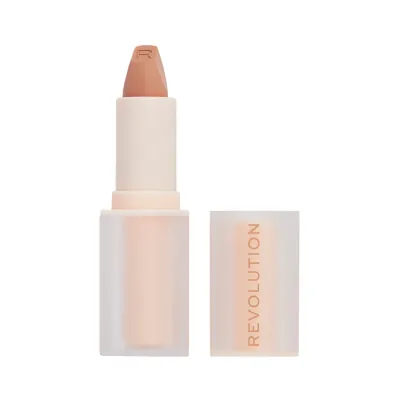 MAKEUP REVOLUTION LIP ALLURE SOFT SATIN POMADKA DO UST LOVER NUDE 3,2G