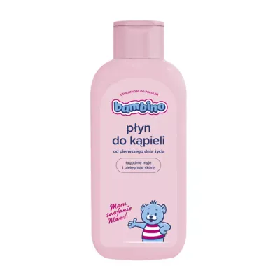 BAMBINO PŁYN DO KĄPIELI OD PIERWSZYCH DNI ŻYCIA 400ML