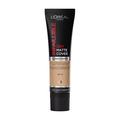 LOREAL INFAILLIBLE 32H MATTE COVER DŁUGOTRWAŁY PODKŁAD MATUJĄCY 115 30ML