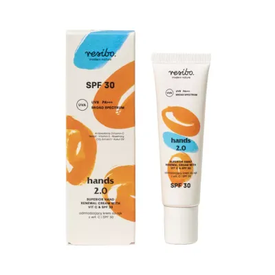 RESIBO HANDS 2.0 ODMŁADZAJĄCY KREM DO RĄK Z WITAMINĄ I SPF30 30ML