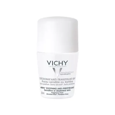 VICHY ANTYPERSPIRANT KOJĄCY DO SKÓRY WRAŻLIWEJ I PO DEPILACJI 50ML