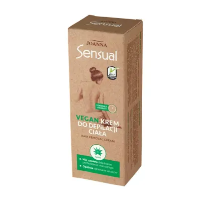 JOANNA SENSUAL VEGAN KREM DO DEPILACJI CIAŁA 100G