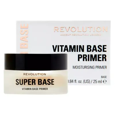 MAKEUP REVOLUTION SUPER BASE VITAMIN BASE PRIMER NAWILŻAJĄCA BAZA POD MAKIJAŻ 25ML