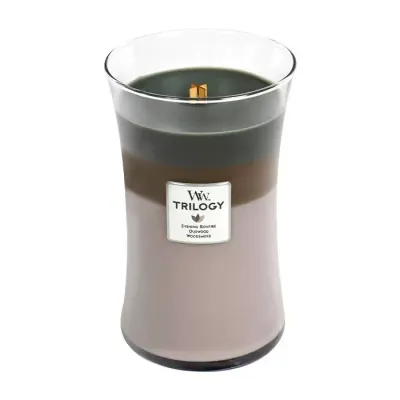 WOODWICK LARGE JAR CANDLE ŚWIECA ZAPACHOWA TRILOGY COZY CABIN 610G