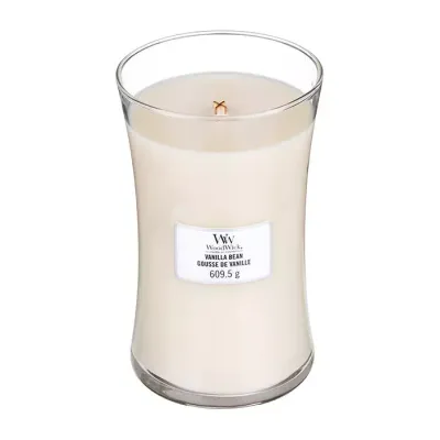 WOODWICK LARGE JAR CANDLE ŚWIECA ZAPACHOWA VANILLA BEAN 610G