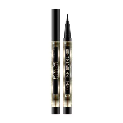 EVELINE PRECISE BRUSH LINER EYELINER CZARNY