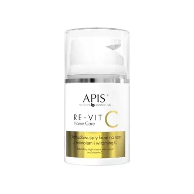 APIS RE-VIT C HOME CARE ODBUDOWUJĄCY KREM NA NOC Z RETINOLEM I WITAMINĄ C 50ML