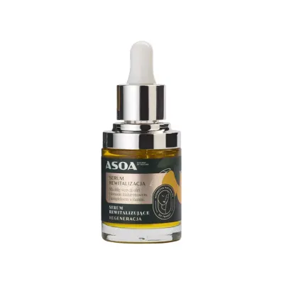 ASOA REWITALIZUJĄCE SERUM DO TWARZY 30ML