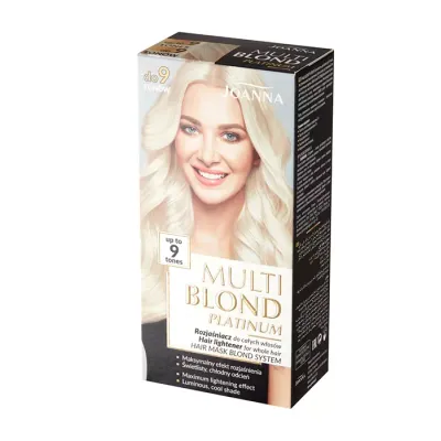 JOANNA MULTI BLOND PLATINUM ROZJAŚNIACZ DO CAŁYCH WŁOSÓW 105G