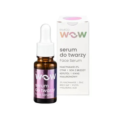 Sylveco Wow serum do twarzy z 5% niacynamidem 15ml