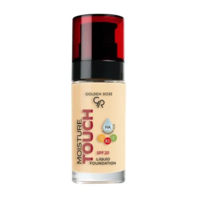 GOLDEN ROSE MOISTURE TOUCH NAWILŻAJĄCY PODKŁAD DO TWARZY SPF20 103 30ML